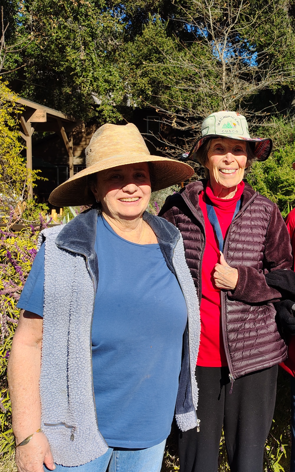 Happy seniors enjoying community life in Ojai California